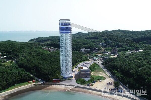 인천 옹진군 장경리 해수욕장 썸라인영흥. 