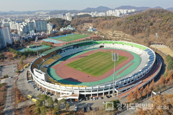 2024년 경기도체육대회의 주경기장인 파주스타디움 전경. 