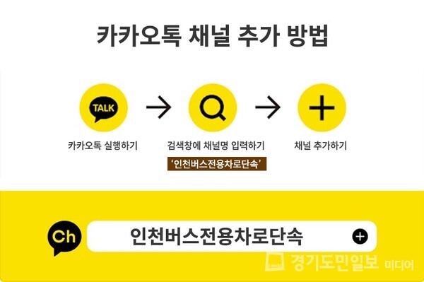 '카카오톡 플러스 친구 추가' 이미지.