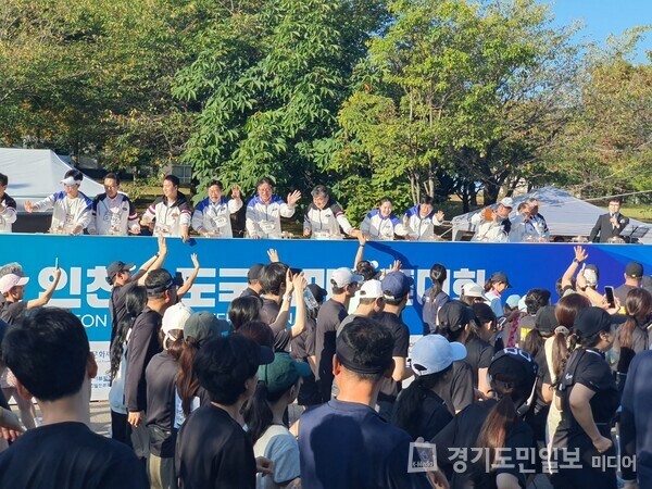 인천대학교, ‘2026 인천송도국제마라톤대회’ 지원과 공공의대 설립 홍보 활발